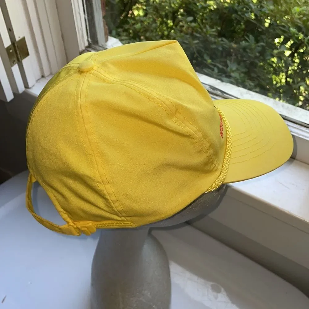 Vtg 1994 Winter National ‘55 ‘56‎ ‘57 Classic Chevy International yellow cap